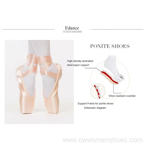 Premium Ballerina Pointe Shoes for Girls